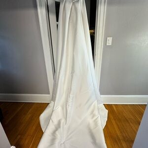 Chic White Fabric for Drapery